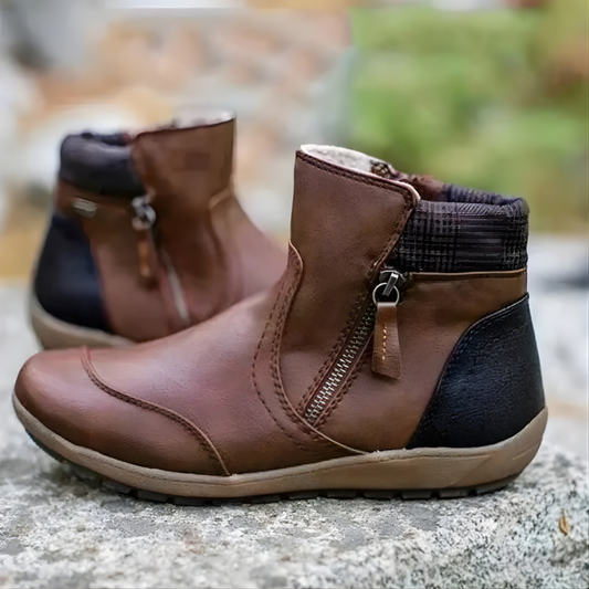 Moira™ | Botas ortopédicas impermeables premium con cremallera