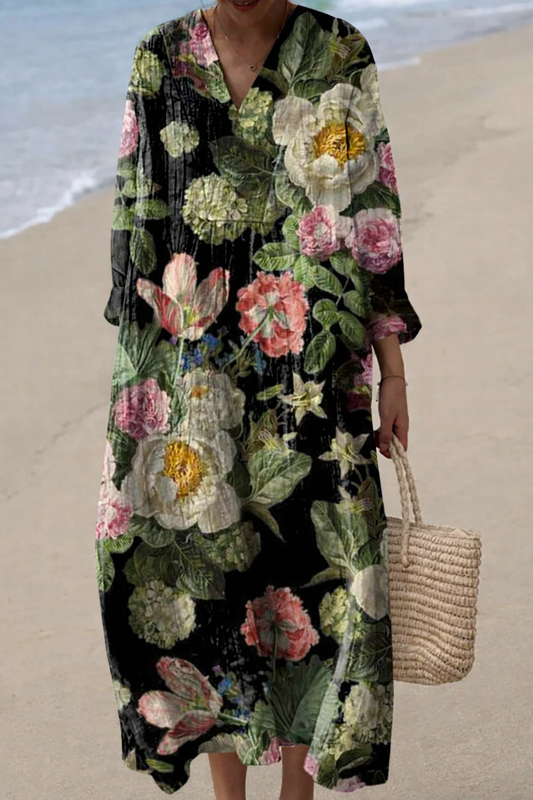 Arsenia™ | VESTIDO BOHO MAXI